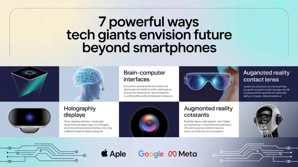 Tech Giants Envision Future Beyond Smartphones