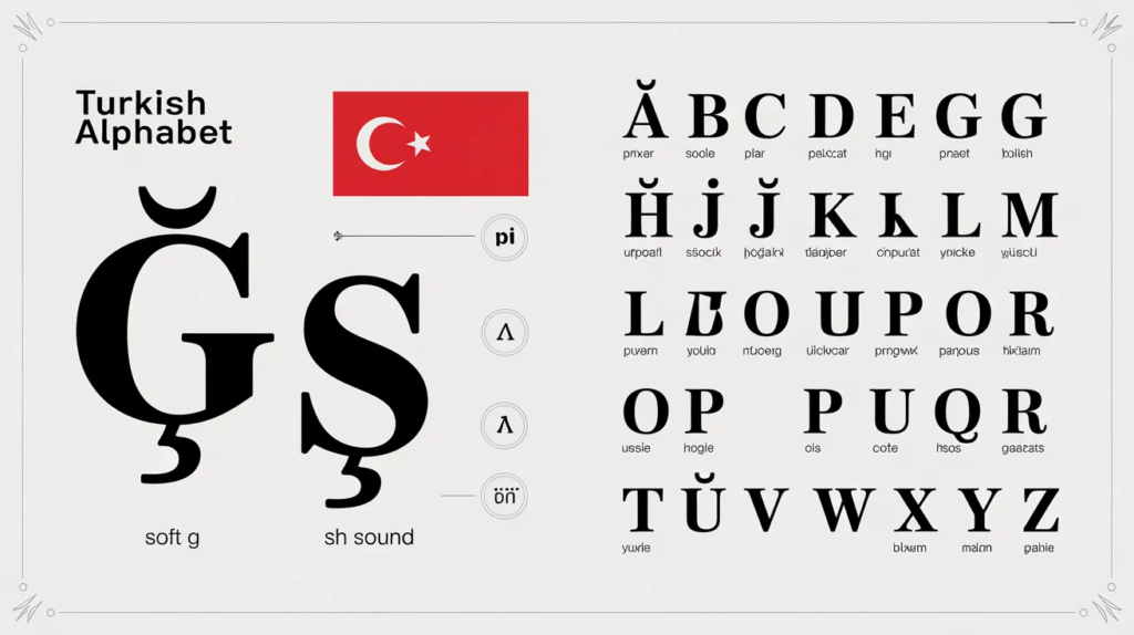 ğş Turkish Alphabet
